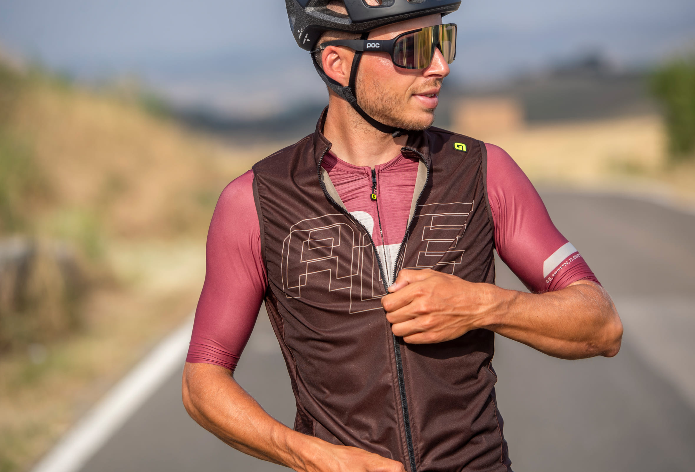 Kamizelka rowerowa męska Alé Cycling PR-E Sauvage